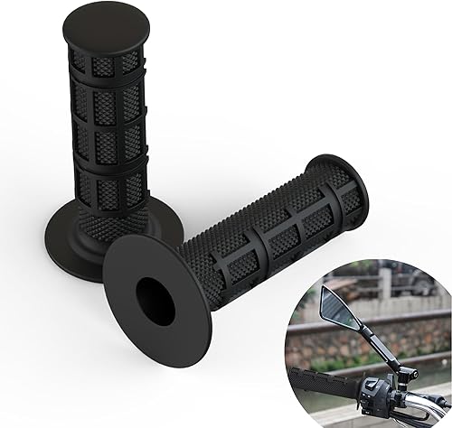 DAYIMADE Agarres universales de manillar de motocicleta de 78 pulgadas, agarre de goma antideslizante para mango de carreras, agarre de mano para