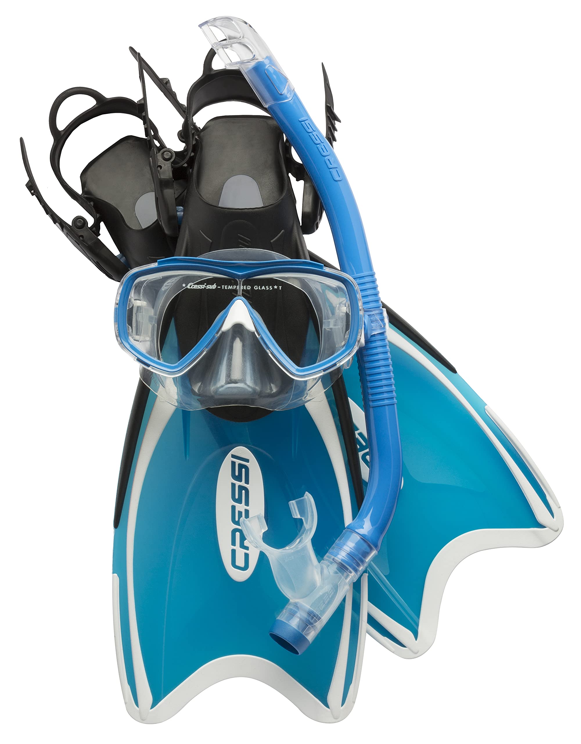 CressiMini Palau Bag Junior Mask, Fin & Snorkel Set