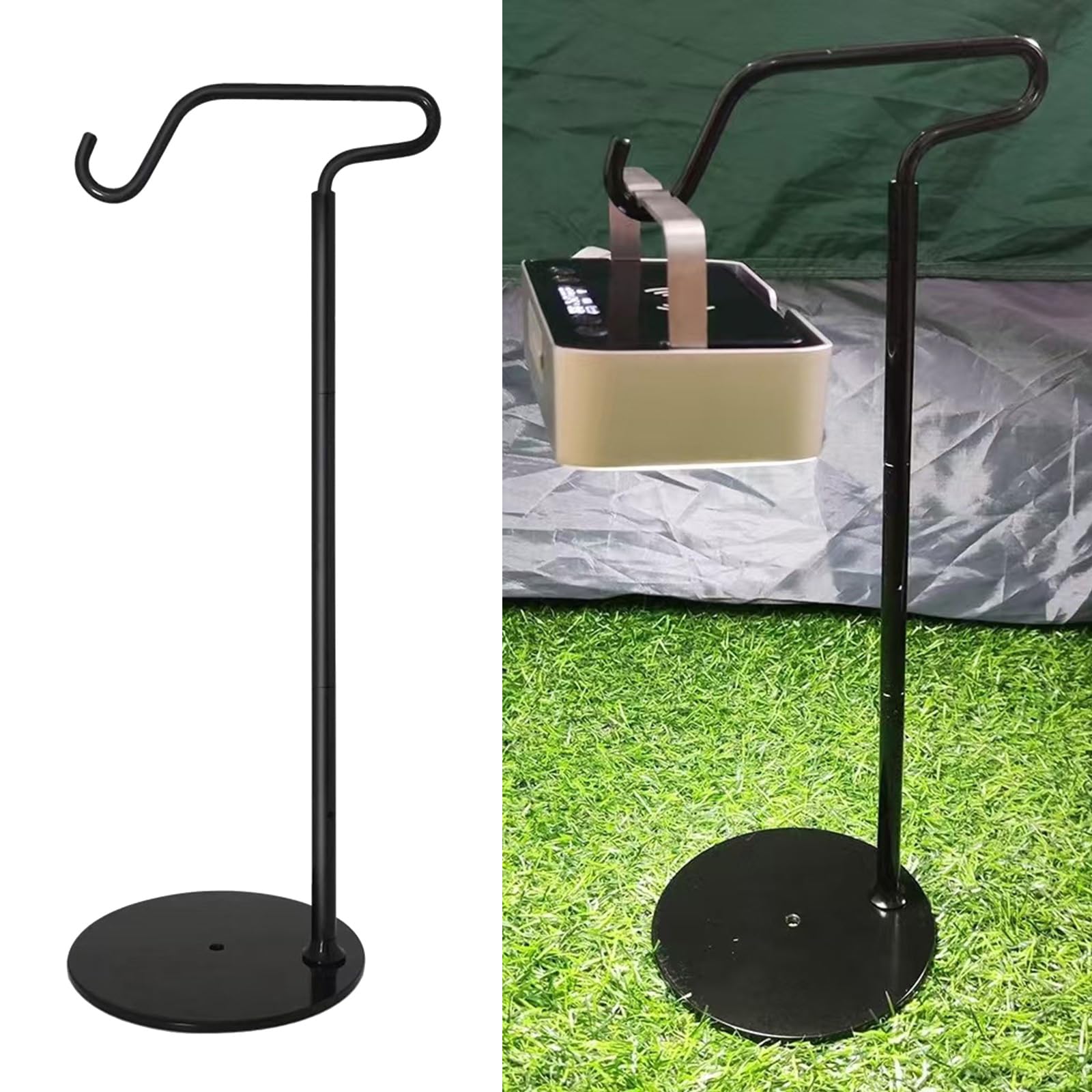 Outdoor Light Hanging Rack Camping Light Table Stand Light Weight Lamp Stand for Camping and Hiking Enduring