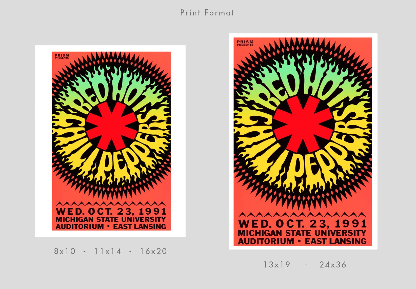 Amazon.com: Red Hot Chili Peppers - Concert Poster print (16