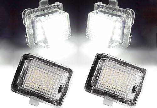 2 piezas de luz LED blanca de xenón libre de errores compatibles con Mercedes-Benz C E S CLA Clase W204 W205 W212 W218 W221 W231 C250 C300 C350 C63