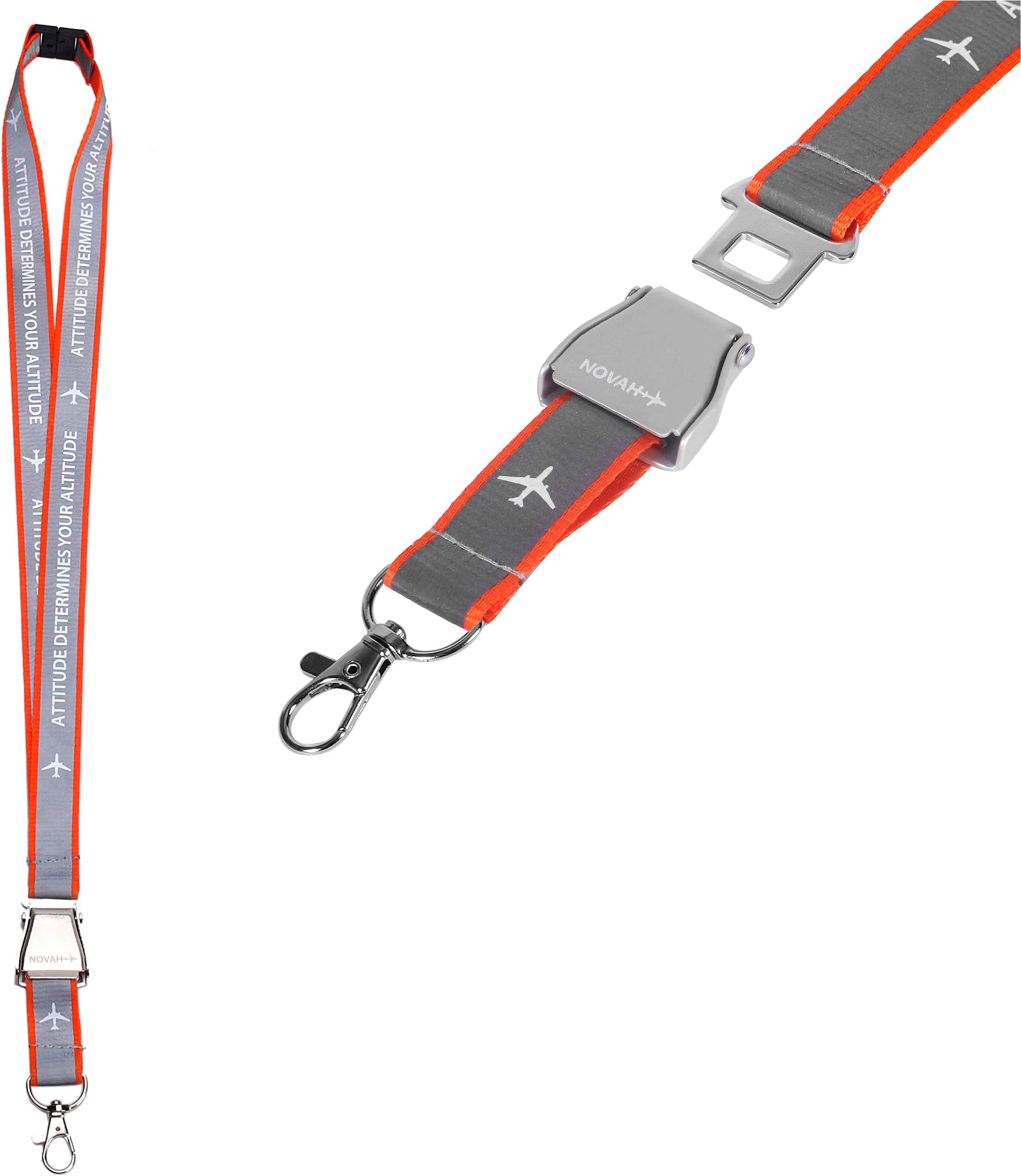 Neon Reflective Aviation Lanyard (ORANGE)