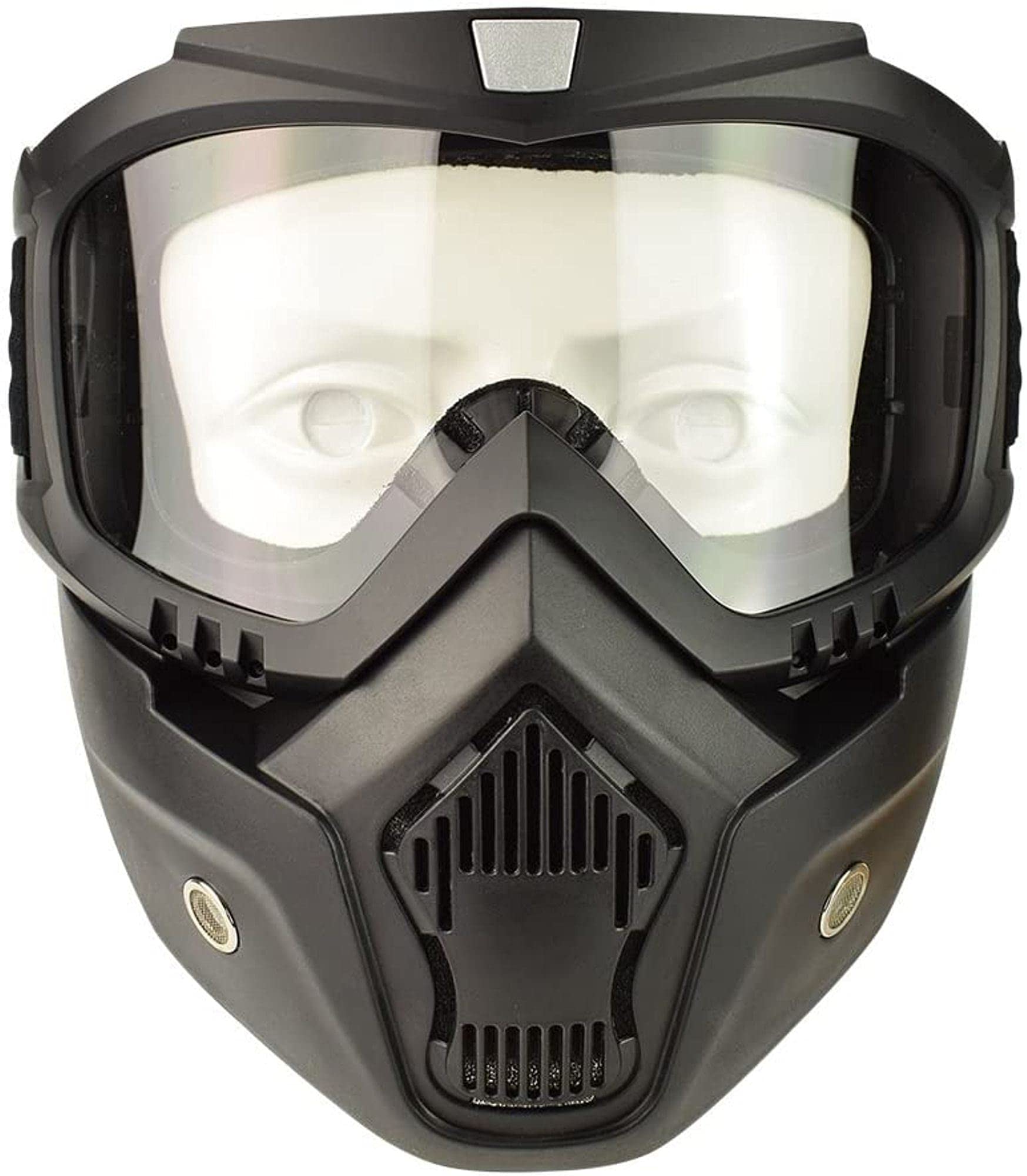 FABSPORTS protective goggles with detachable mask, Anti UV, Windproof, soft foam padded for comfort. Used for Motorcycle, Dirt Bike off road, ATV Ride, snowboarding, skiing, cycling etc