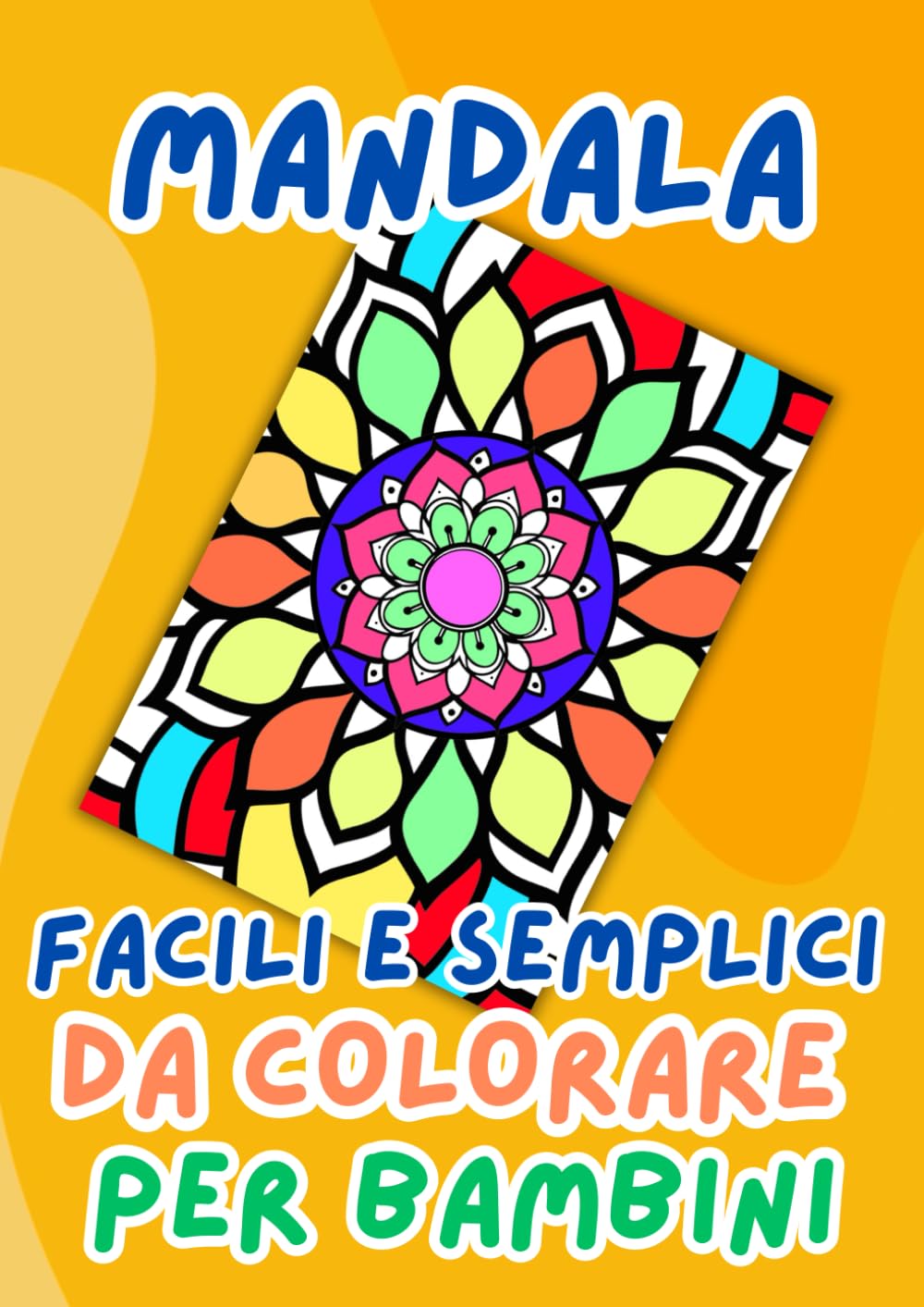 Mandala bambini 10 anni con motivi complessi: Quaderno creativo A4 per stimolare concentrazione e motricità fine, attività antistress, attività creativa bambini, mindfulness
