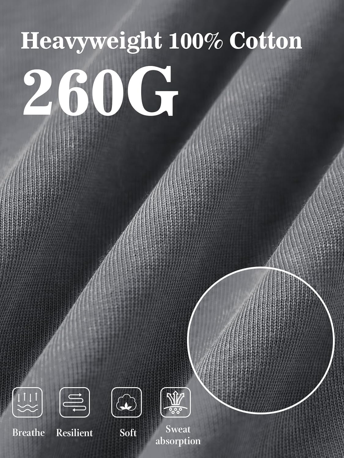 Womens Oversized 100% Cotton T-Shirts Unisex Summer Vintage Short Sleeve Casual Loose Wash Solid Basic Tee Tops - Image 4