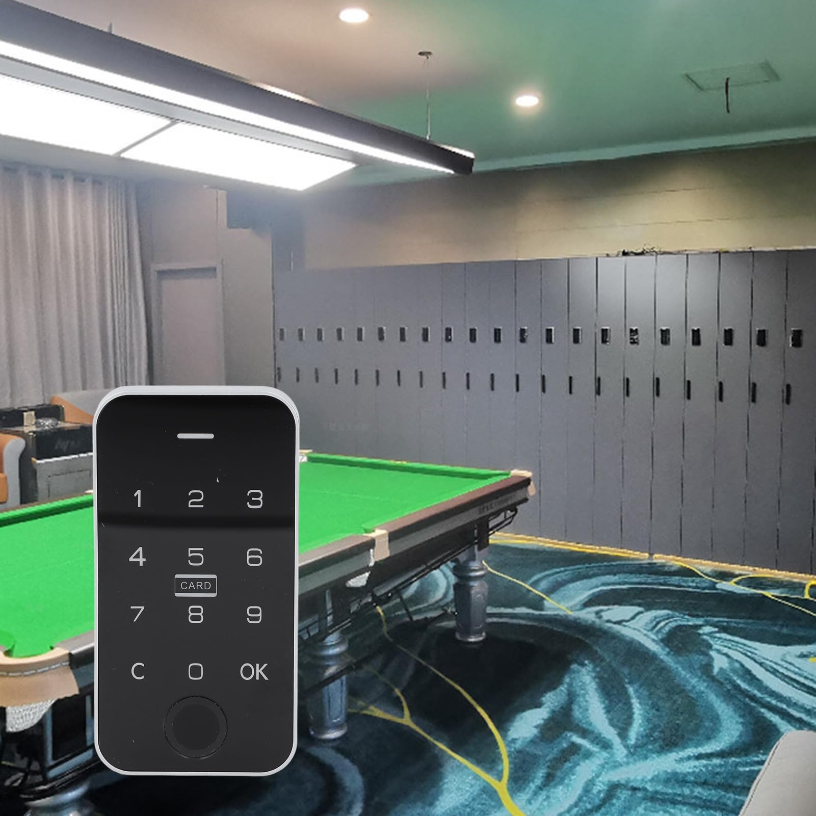 Serrure électronique Kuuleyn pour armoire, tactile numérique, clavier, empreinte digitale, mot de passe, serrure pour armoire, casier, table de chevet, bureaux à domicile, salles