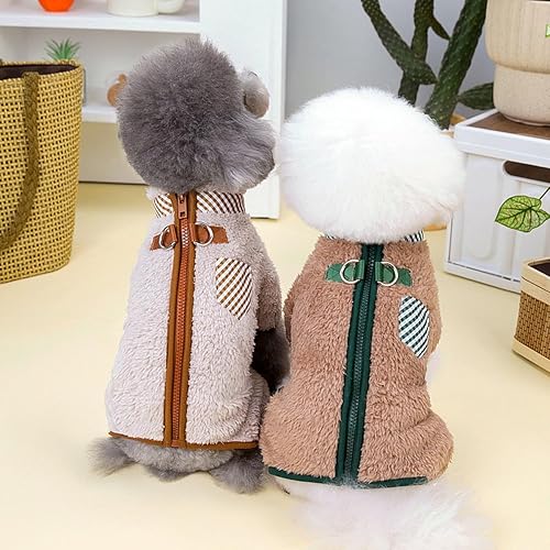 Miniatura 2 de Abrigo de invierno para perro, pijamas de Navidad para cachorros, suéteres para perros, overoles para cachorros, ropa para perros pequeños, trajes