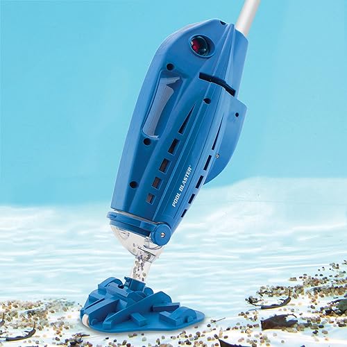 Miniatura 2 de POOL BLASTER Water Tech - Aspiradora inalámbrica para piscinas sobre el suelo con juego de poste, alta capacidad, fuerte succión, recargable de mano