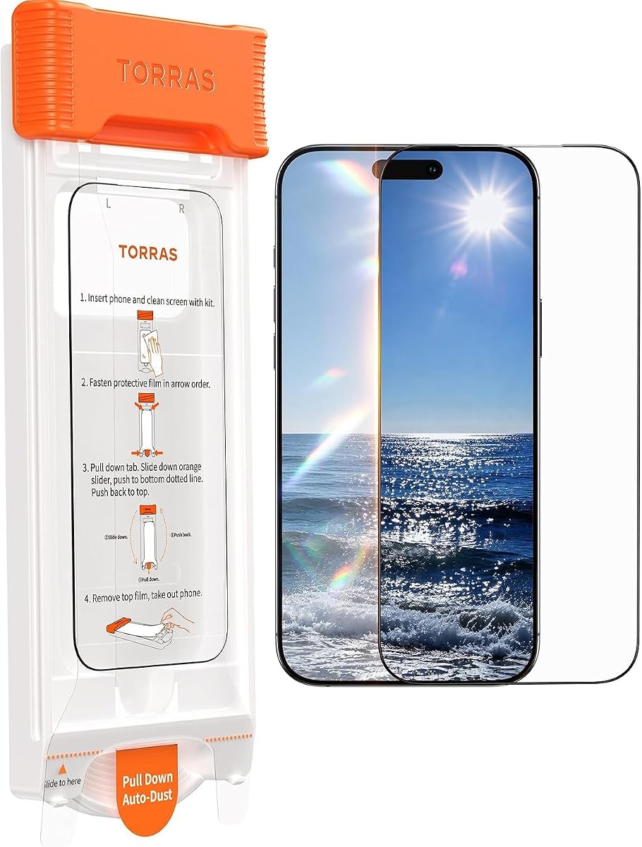 TORRAS OrigArmor for iPhone 18 Pro Screen Protector, Anti-Reflective