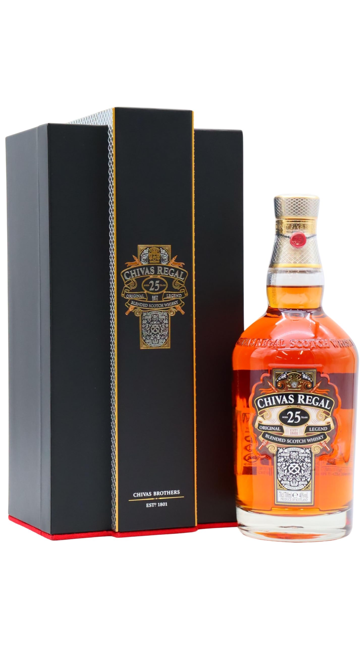 Chivas Regal - Original Legend Scotch 25 year old Whisky 70cl 40