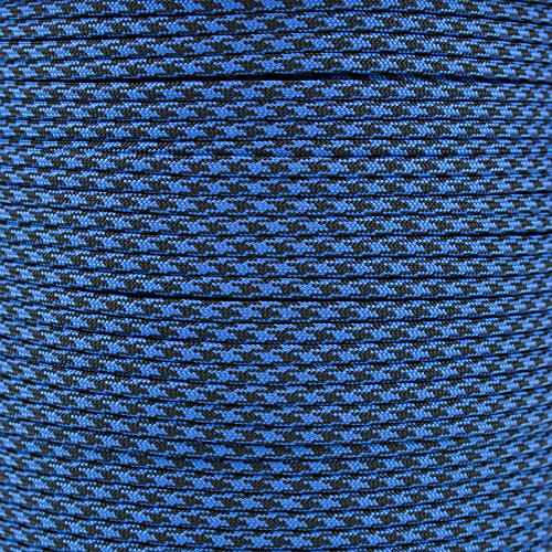 Paracord Planet 50 Foot Hanks of 550 Type III 7 Strand Paracord (Black Eye 50 Feet)