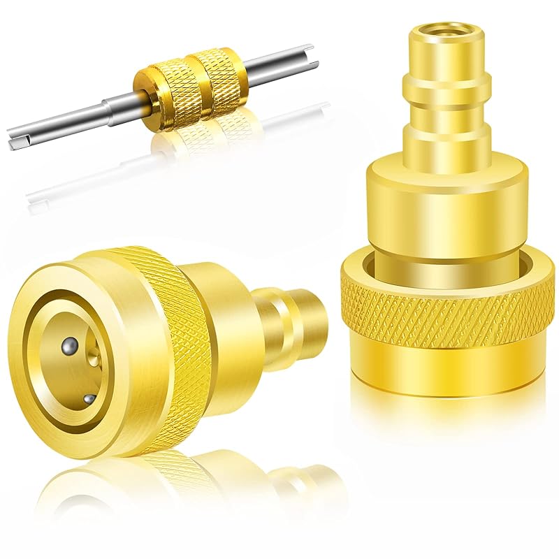 Adaptadores de Conversão R1234yf para R134a Boltigen para Engate Rápido de Ar-Condicionado Automotivo