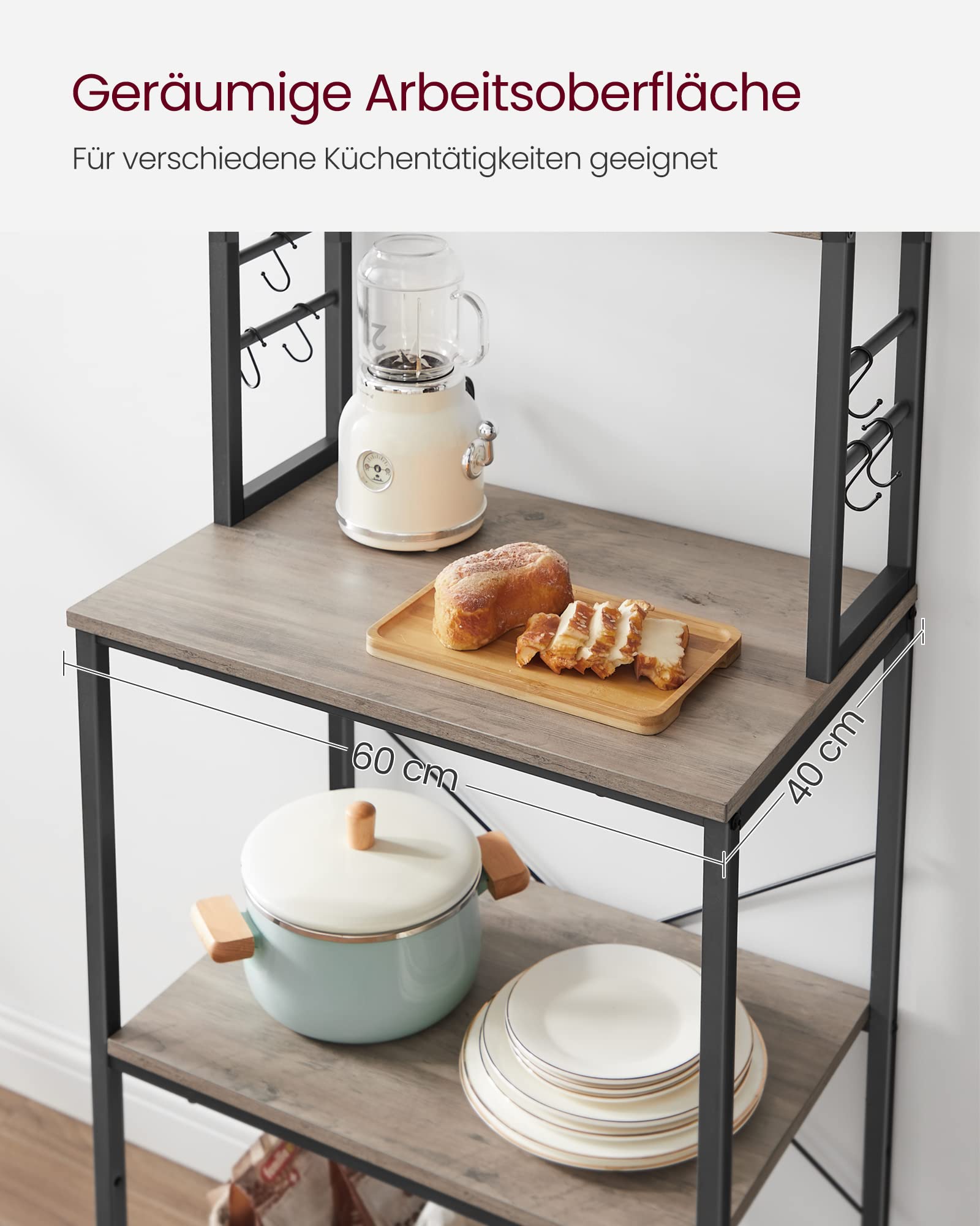 Vasagle Küchenregal – Bild 6