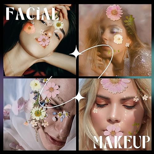 Miniatura 5 de CONVELIFE Flores secas prensadas rosadas, flores reales de la naturaleza con pinzas, flores prensadas para resina, joyería DIY, vela, jarrón,