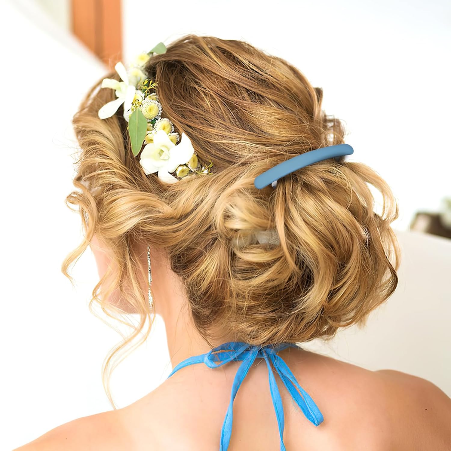 minkissy 12Pcs Spring Hair Barrettes for Thick/Thin Hair - French Hair Clips for Women - Ponytail Barrettes Hair Accessories for Women Girls (6 Colors) - Image 6