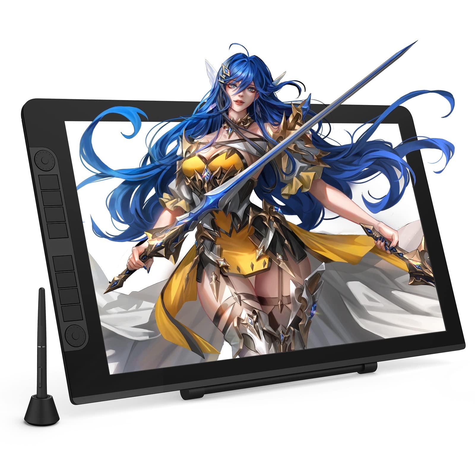Tavolette grafiche Display a Penna da Disegno da 21,5 Pollici 8192 Monitor Grafico for Tablet con Penna da Disegno a Pressione di Livello