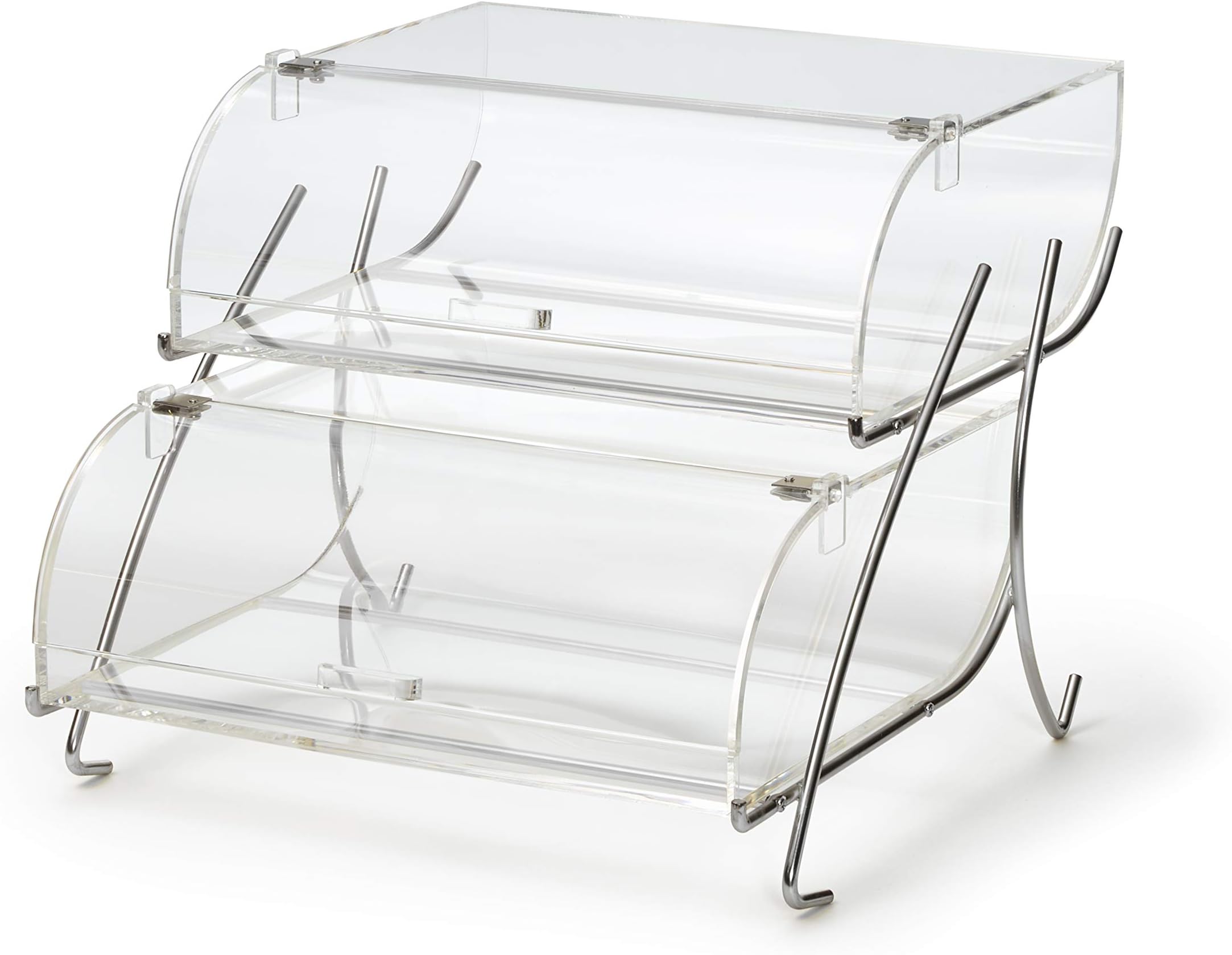 RossetoBAK200M 2-Shelf Bakery Display Case, Clear