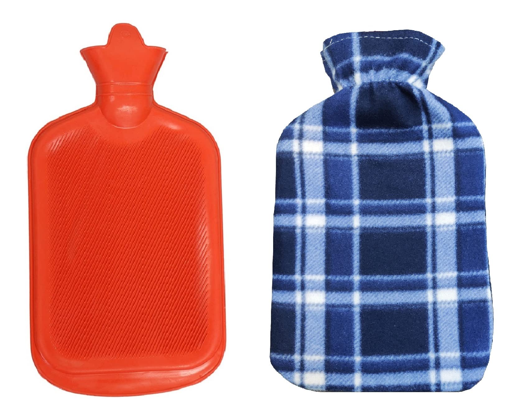 Frackson 2000 ML Hot water Bottle With Cover Classic Non Toxic Natural  Rubber Hot and Cold Water Bag - 2.0 Ltr - ISO 45001 Certified No Leakage-  Winter : Amazon.in: Health u0026 Personal Care