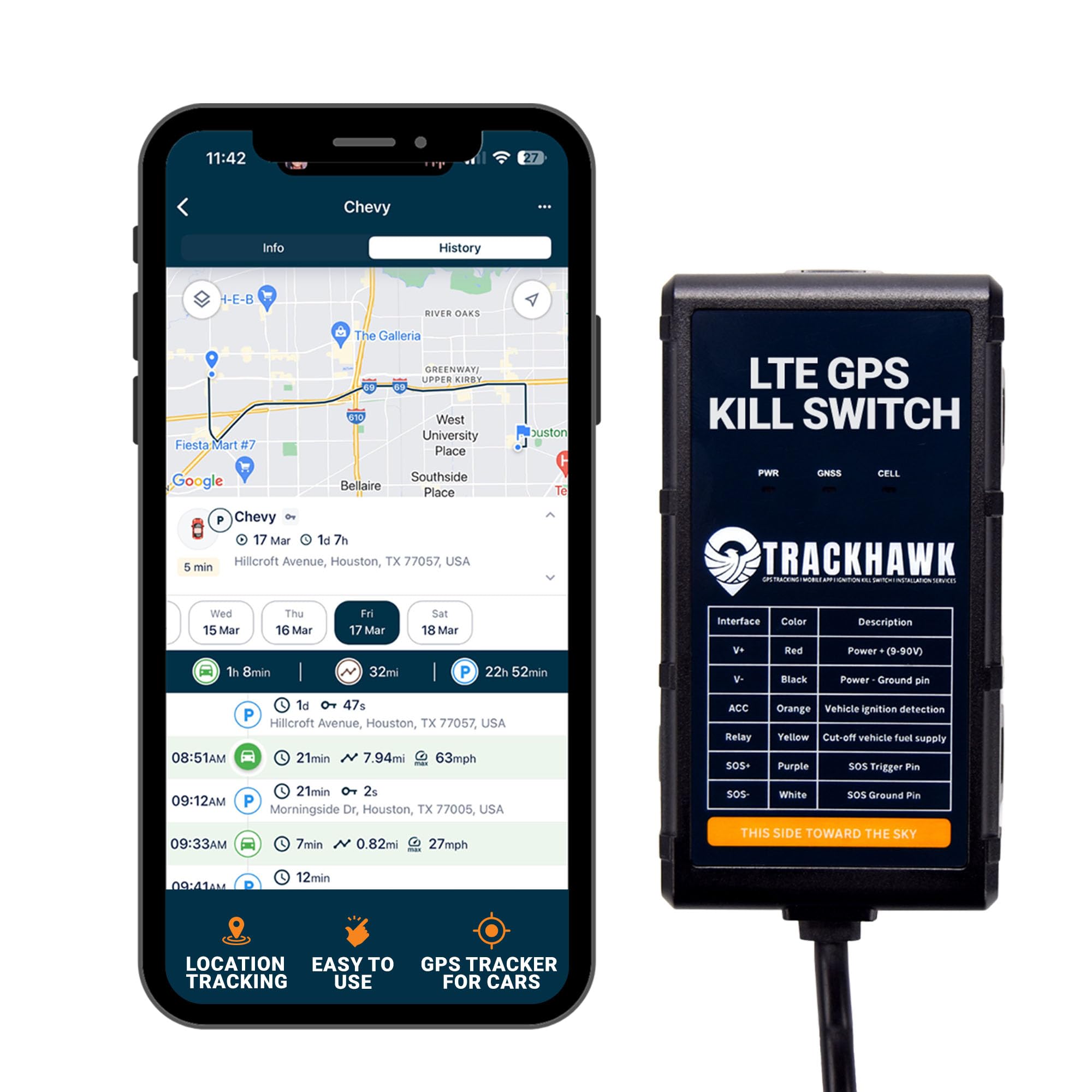 Tracker GPS Magnetico Nascosto Per Android – Senza SIM Né Abbonamento, Con Google Find My Device, Batteria Fino A 360 Giorni, Per Auto, Animali E Bambini (2 Neri)