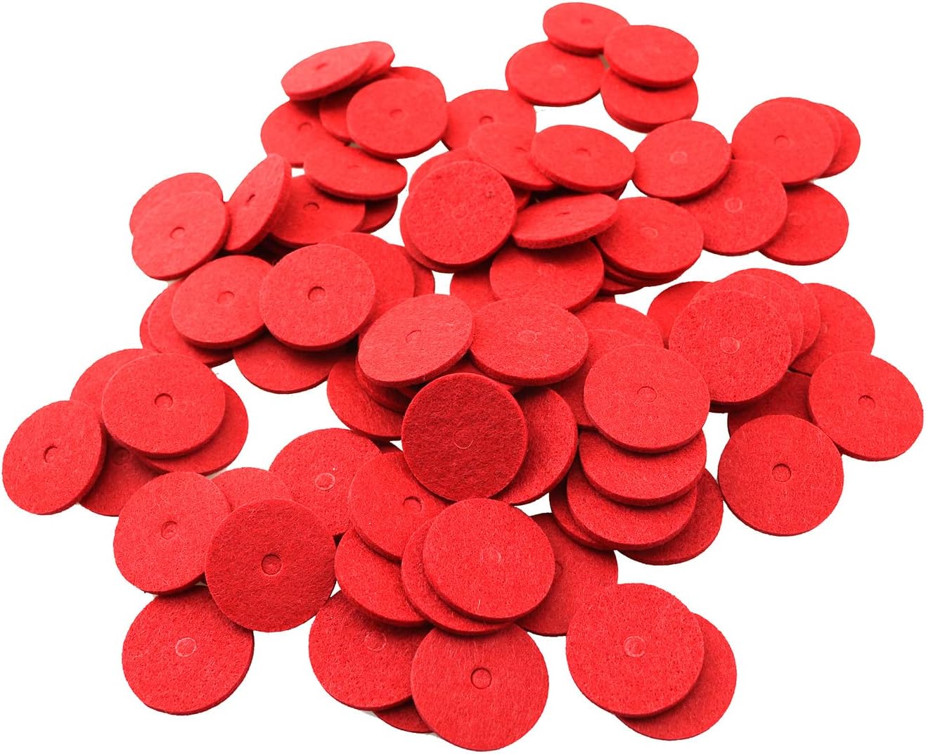 ZYAMY 100pcs Sewing Machine Spool Pin Felt Pad 1x0.2x0.08 inches Felts