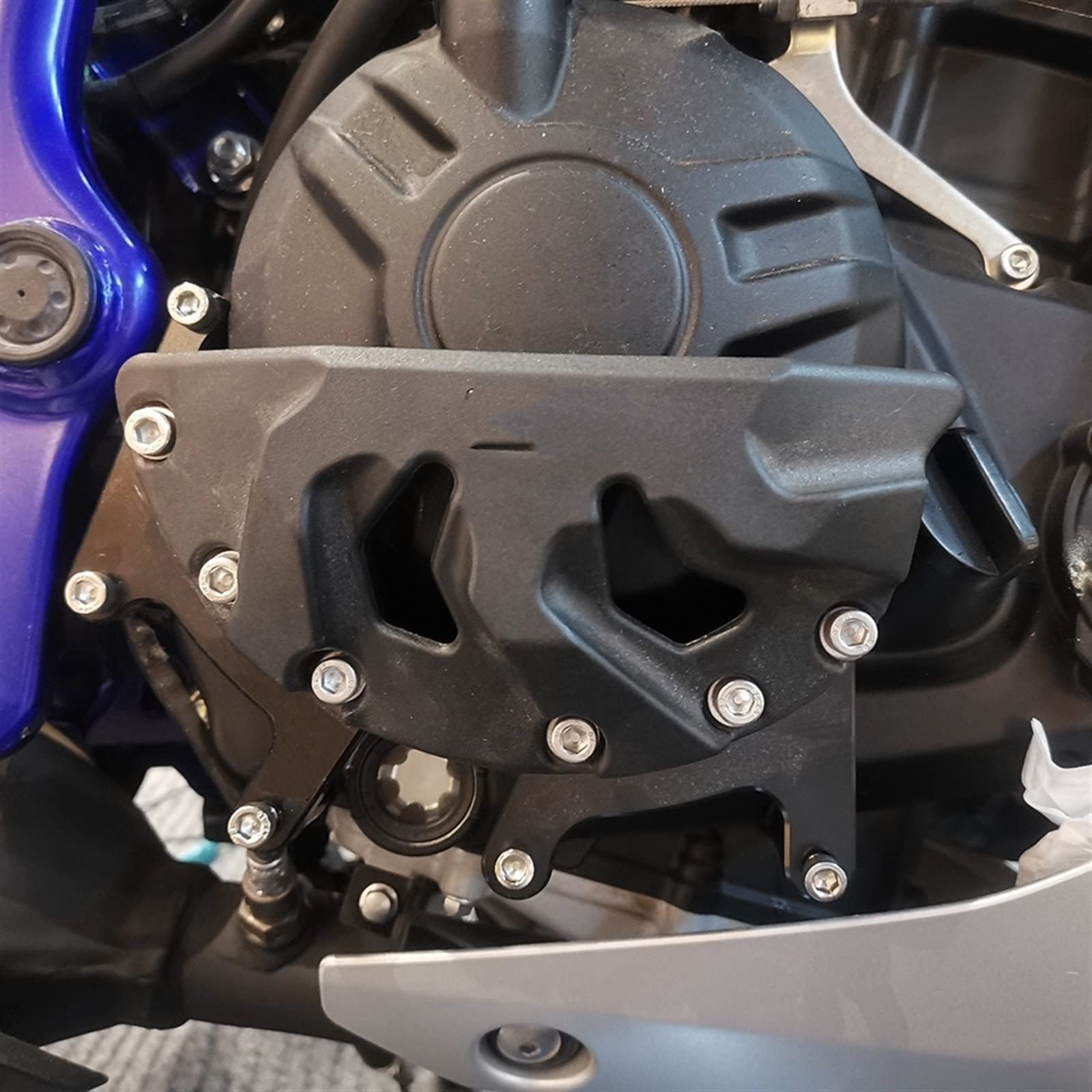 Custodia di guardia Per Yamaha MT-03 2015 2016 2017 2018 2019 Motore Del Motociclo Statore Della Copertura Cassa