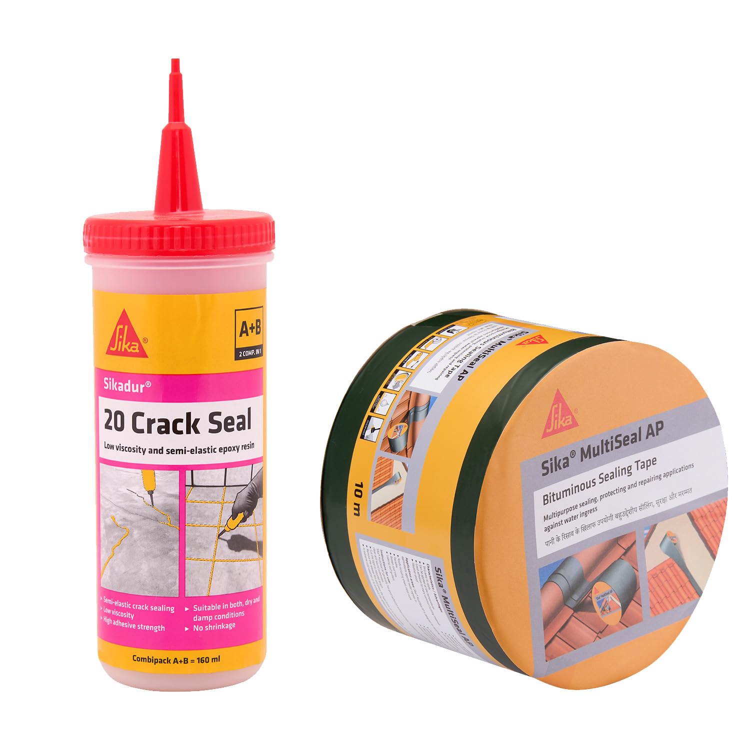 Sikadur 20 Crack Seal, Epoxy resin for sealing non structural crack in concrete, 160ml