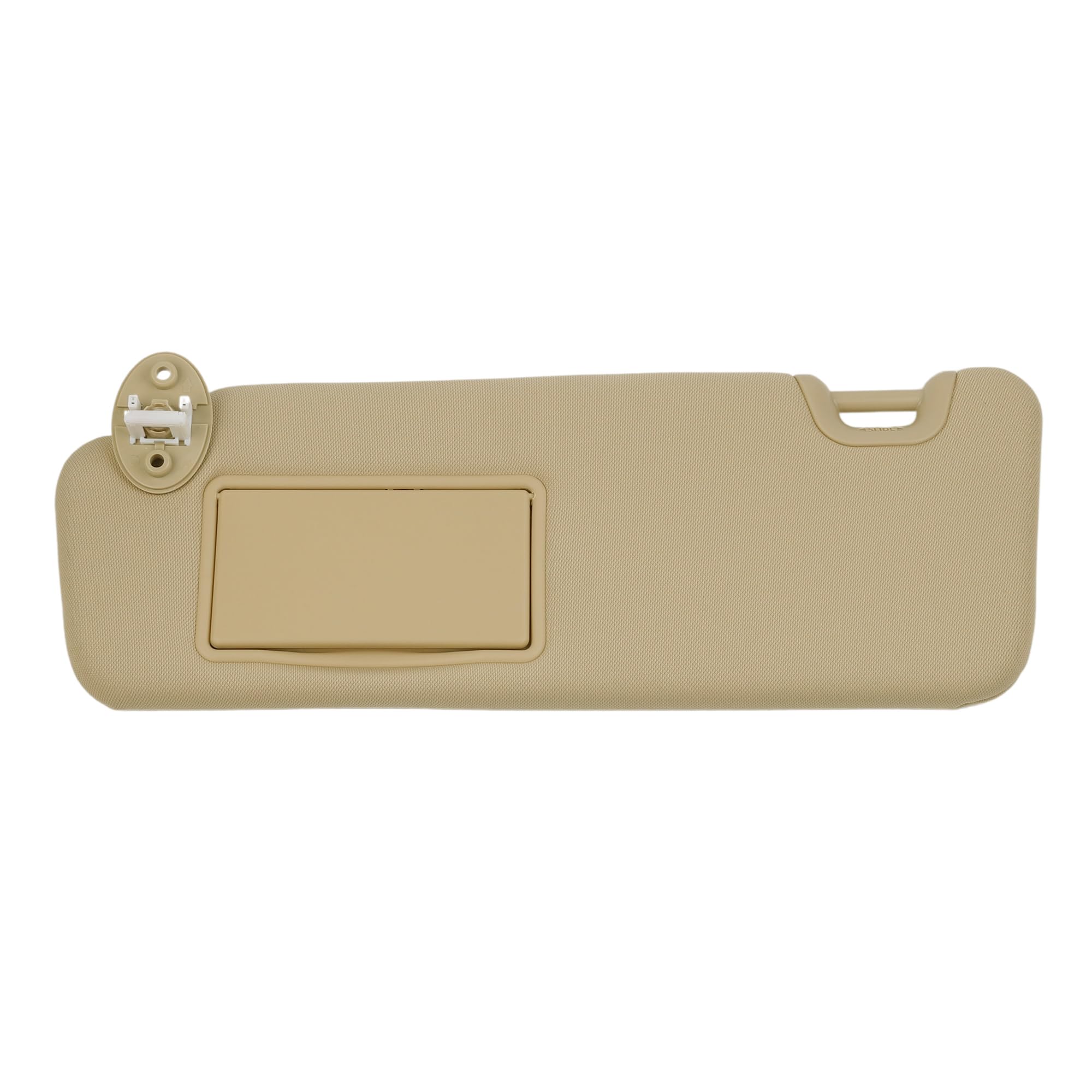 Dasbecan Left Driver Side Sun Visor with Light Compatible with Toyota Highlander 2014 2015 2016 2017 2018 2019 Replace 74310-0E072-B0 Sunvisor Leather