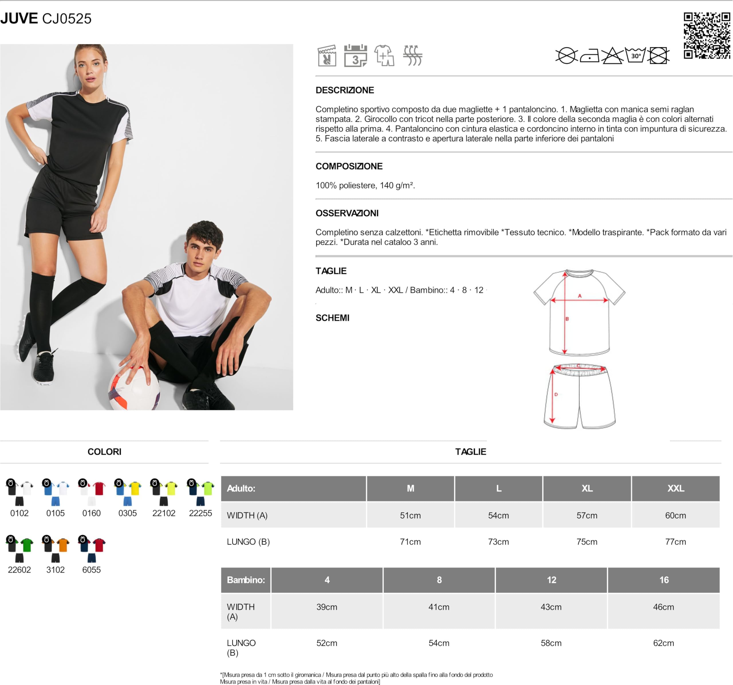 Completo Calcio Personalizzabile 0525 Roly Maglietta e Pantaloncini 2 Maglie e 1 Pantaloncino Personalizzabili con Nome e Numero Compreso Tifosi Nero azzurri PS 40394