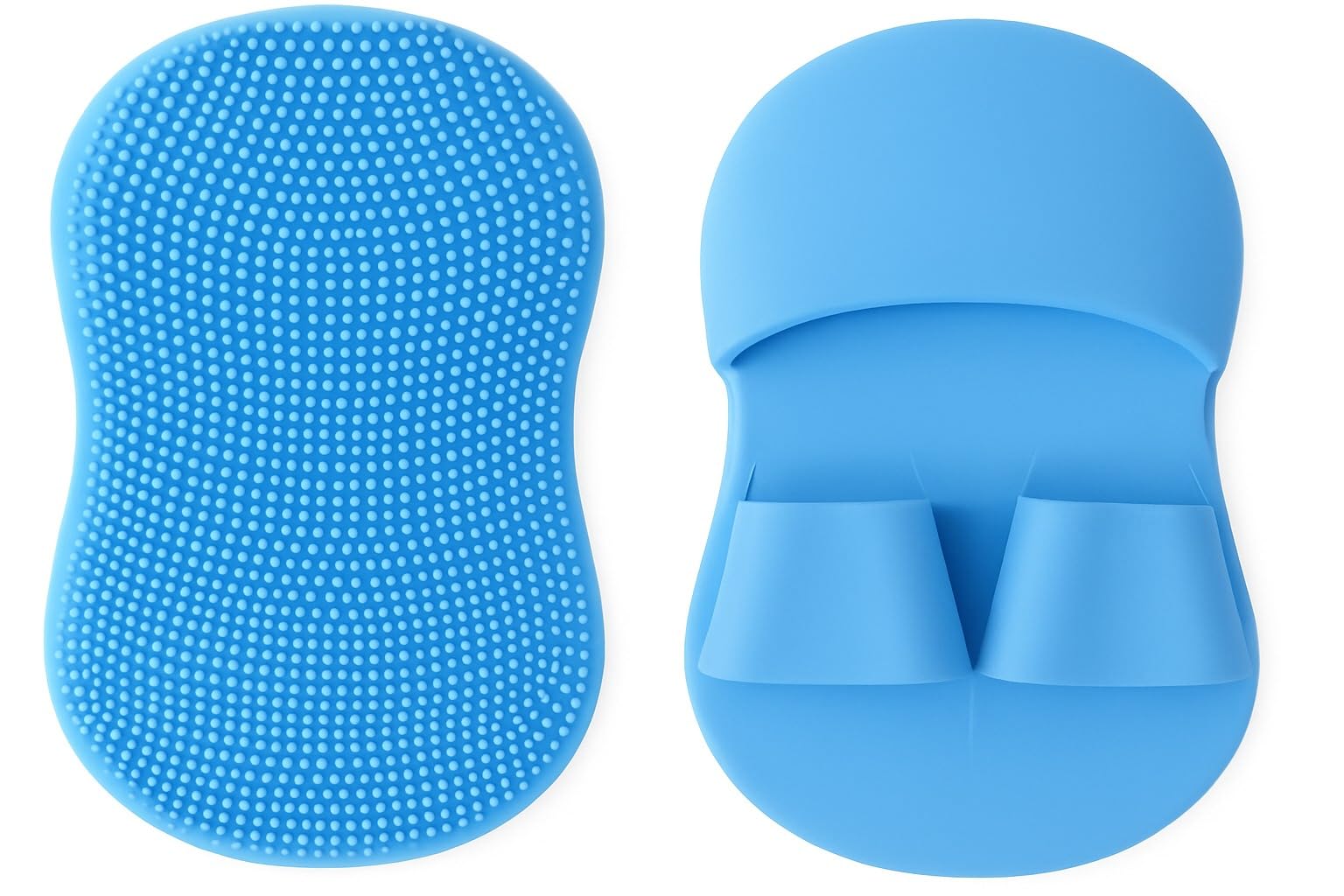 Silicone Face Scruber Silicone Face Cleaner Blackhead Remover Brush Cleanser Nose Pore Brush Finger Scruber Tool Facial Skin Cleaner Massage Brush(Pack of 1)-image-19