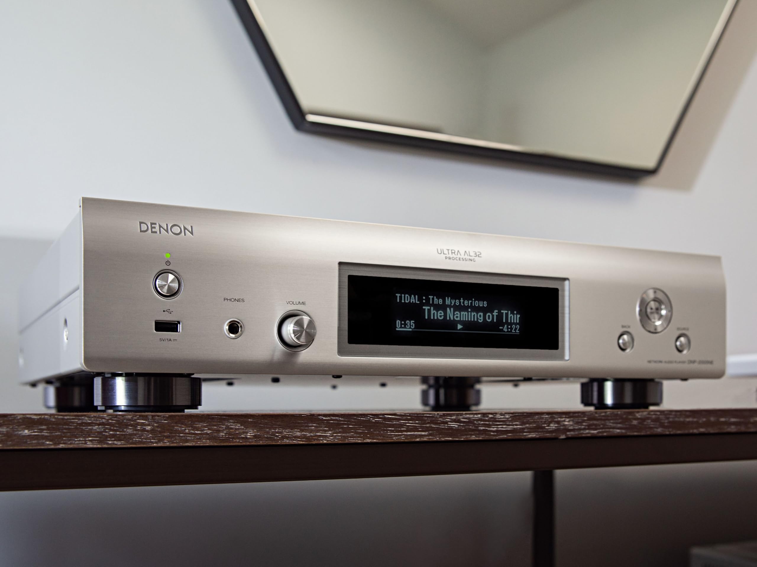 DENON DNP-2000NE グラファイトシルバー Denon DNP-2000NE (Silver) Streaming music player and preamplifier