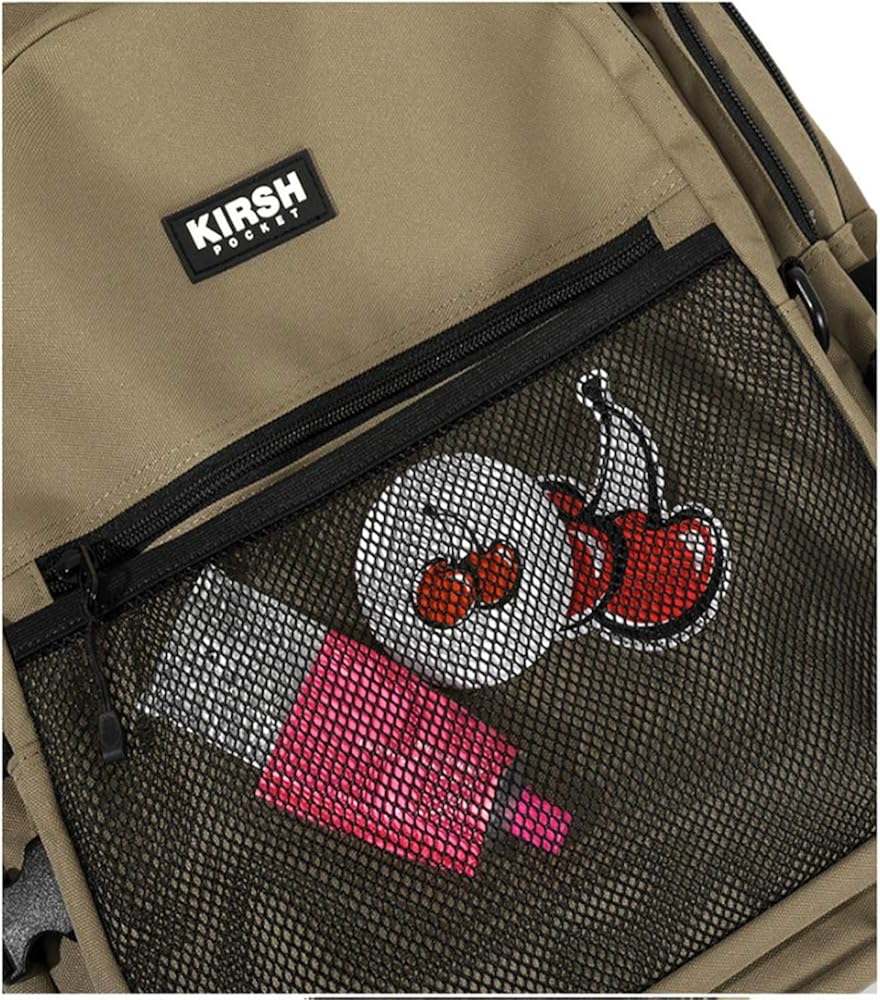 Amazon Co Jp Kirsh キルシー ポケット収納バックパックjs ベージュ ファッション Amazon Co Jp Kirsh キルシー ポケット収納バックパックjs ベージュ ファッション