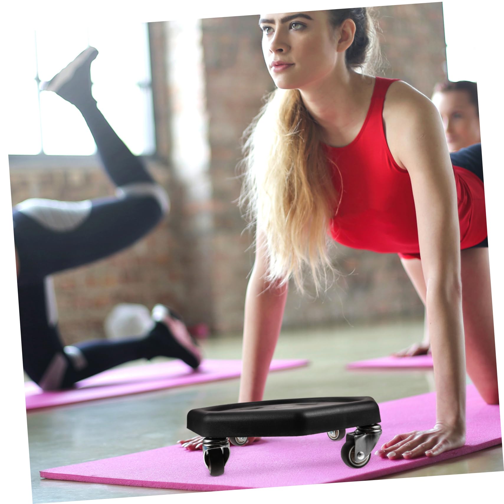 1 Set Bauch-Ausrüstung Fitness-Gleitplatte Rollscheibe Für Bauch-Trainingsscheiben Für Frauen Gleitscheiben Für Übungen Fitness-Zubehör Bauchscheibe Bauch-Rad Übungsbrett