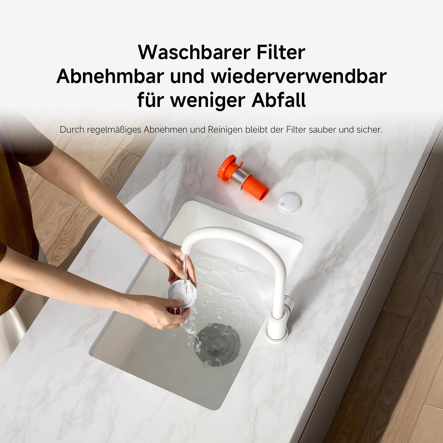 XIAOMI P30 kabelloser Staubsauger, 22KPa/50AW Saugleistung, leicht und mühelos zu handhaben, bis zu 40 Minuten Laufzeit, präzise 5-stufige Filtration, 2 Bürstenaufsätzen, geeignet für Zuhause und Auto