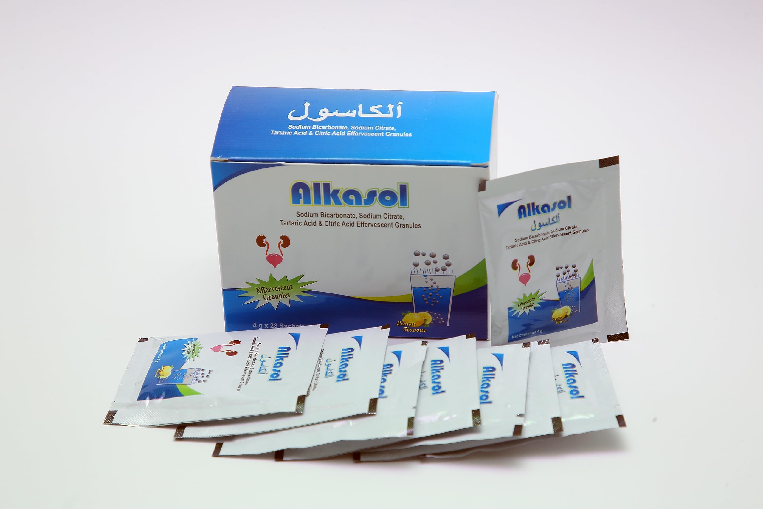 Effervescent Granules 4gm 28 Packets, Lemon Flavor