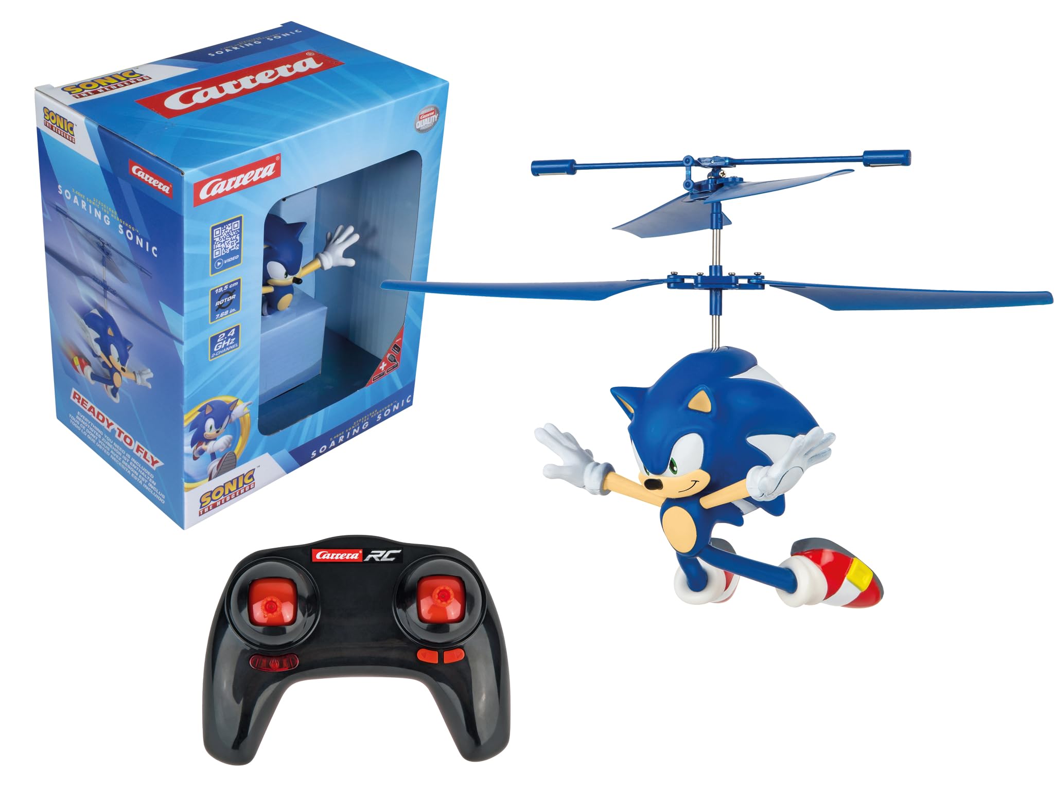Carrera 370501060 Carrera 2,4GHz Sonic the Hedgehog(TM), Flying Sonic