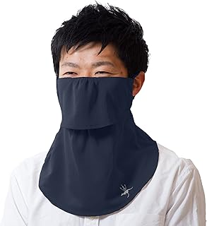 (シンプソン) Simpson ワイド 大きい 大きめ サイズ 息苦しくない 繰り返し 洗える UVカット 日焼け防止 フェイスマスク フェイスカバー STA-M07