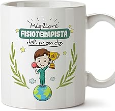 Mugffins Tazza Fisioterapista (Migliore del Mondo) - Idee Regali Originali Fisioterapia