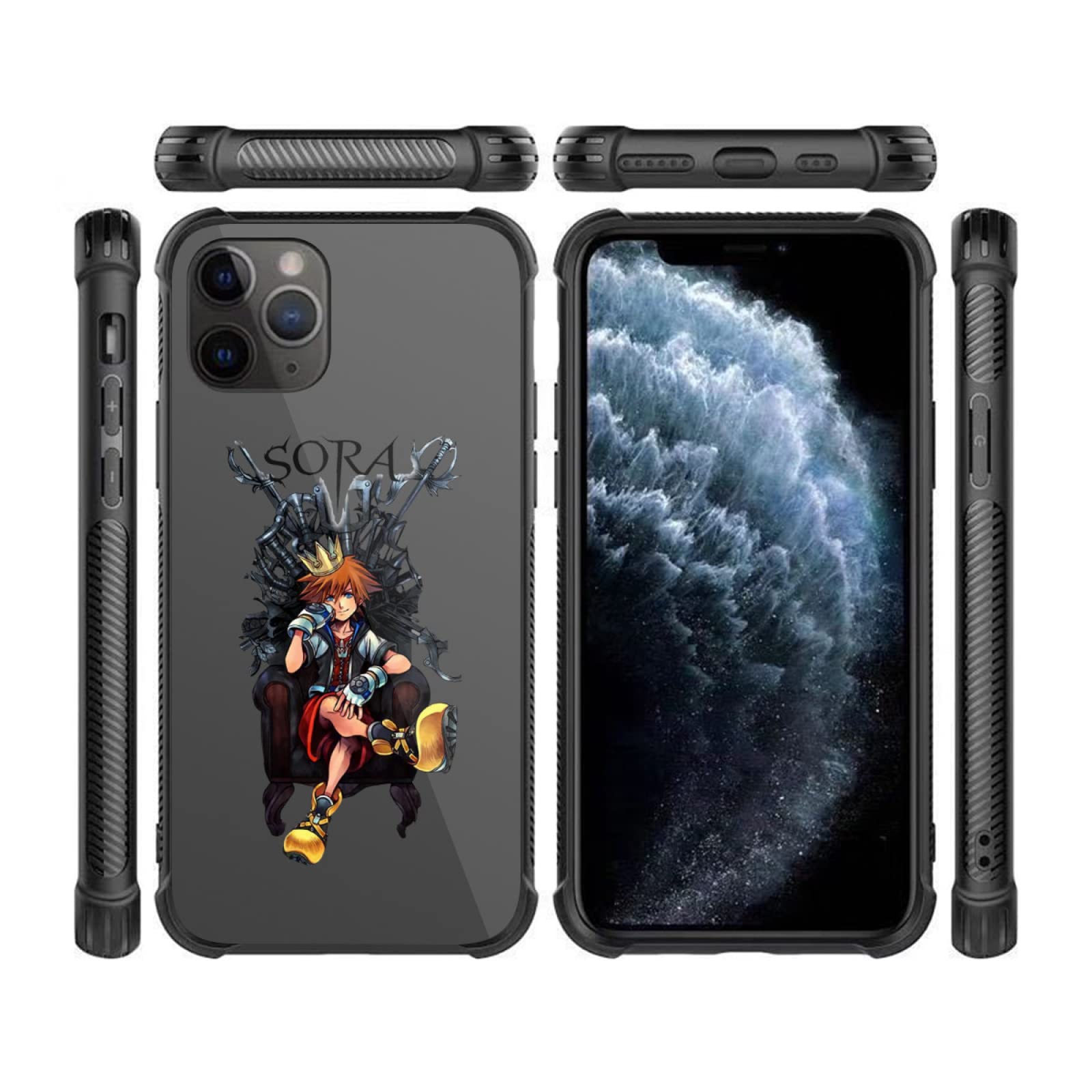 Amazon.co.jp: iPhone 12ケース iPhone 12カバー キングダムハーツ