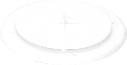 Miniatura 3 de D and W 5840BTW Ventilación para aire acondicionado, color blanco brillante.