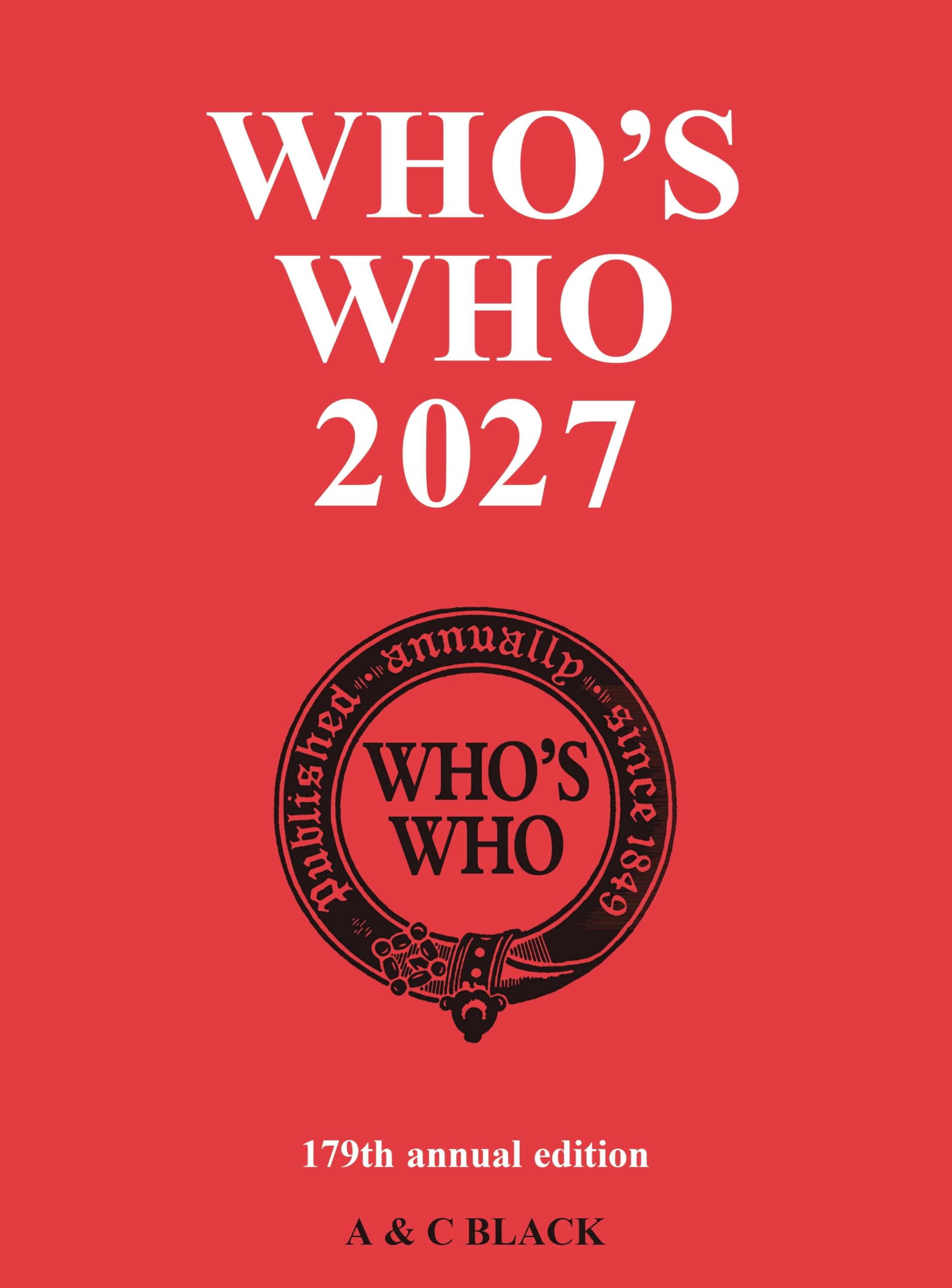 Who's Who 2027