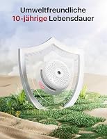 X-Sense XS01-WR Vezeték Nélküli Hálózatba Köthető Füstérzékelő - 3 db-os Szett, 85 dB, 10 Éves Élettartam, Cserélhető Elem, Fehér 6