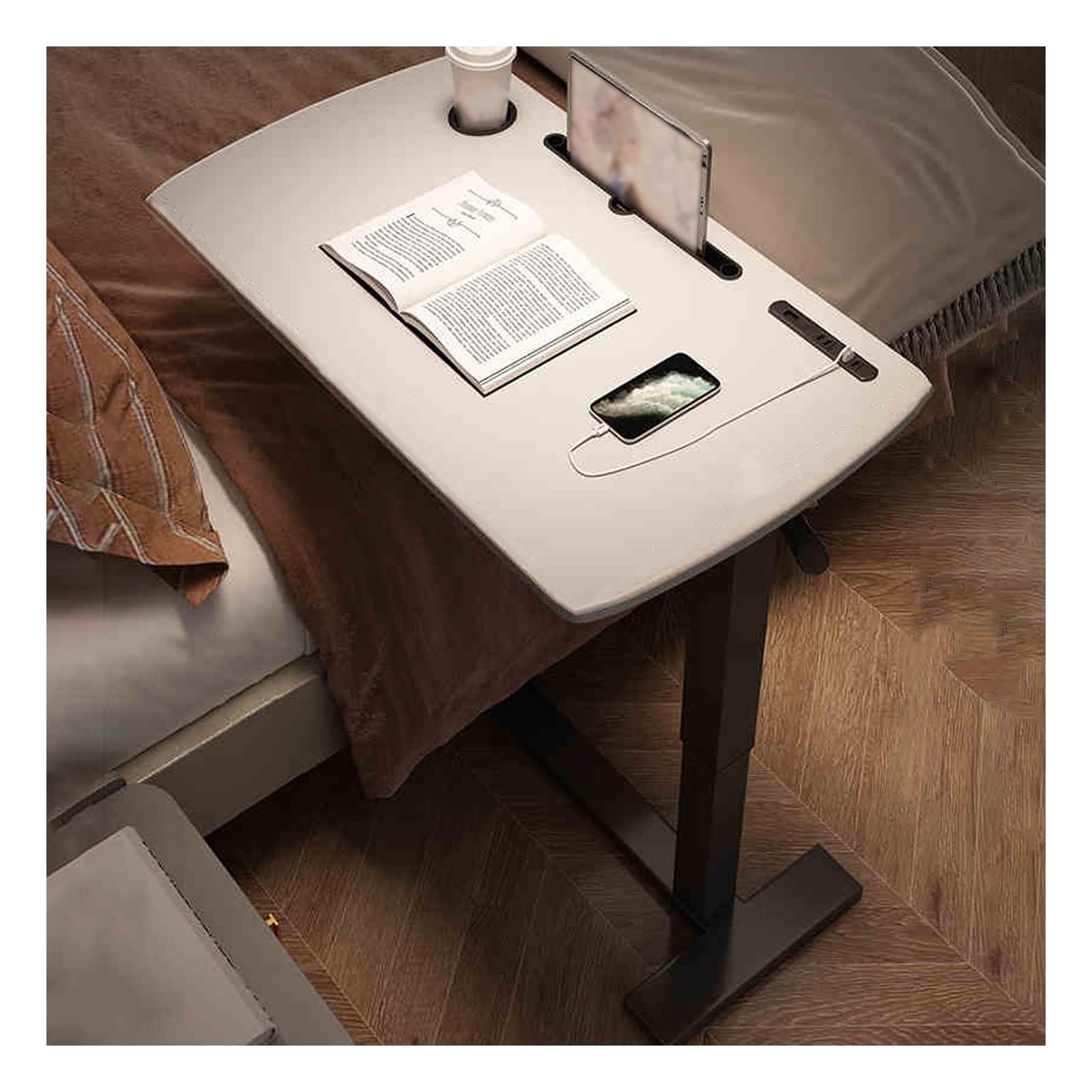 Amazon.com: C-Shaped Side Table,Adjustable Height C Shaped End