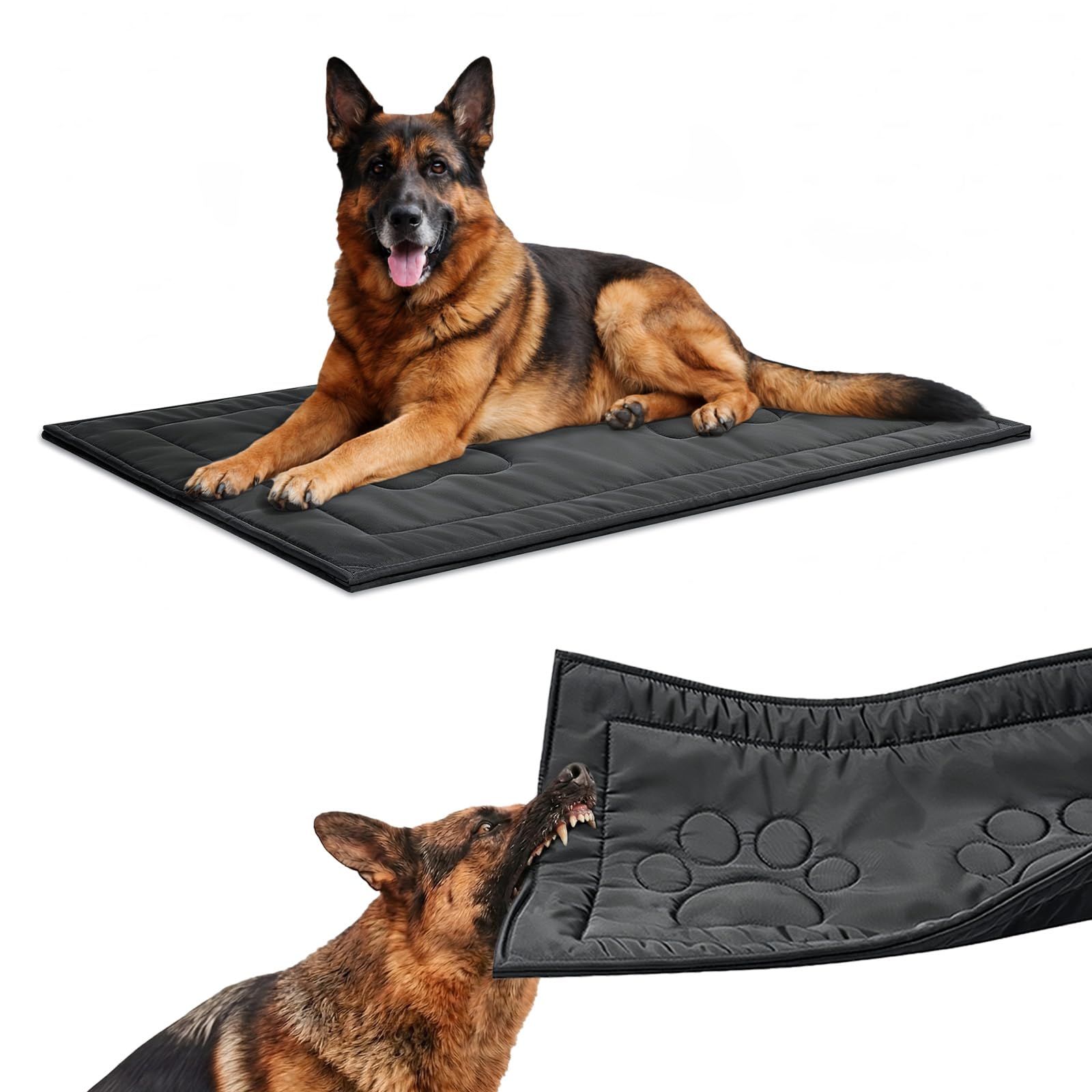 WooPetty Chew Proof Dog Crate Pad