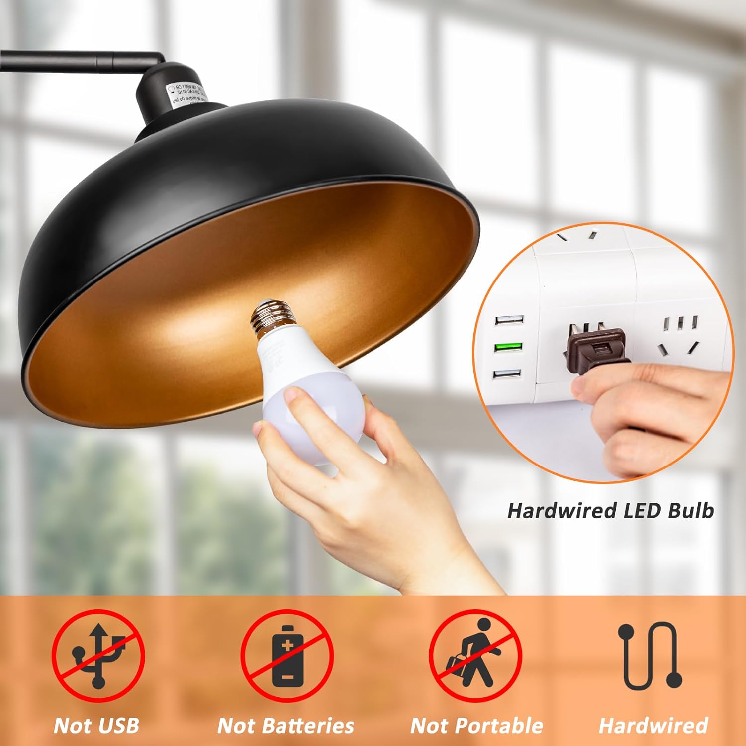 Installing Brilvibera A19 LED Bulb into a lamp