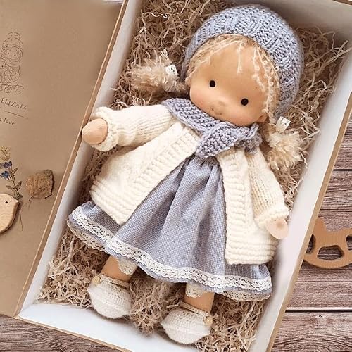 Yostyle Birthday Gift of Waldorf Handmade Doll (13.38x9.44x3.54 inches) (K)