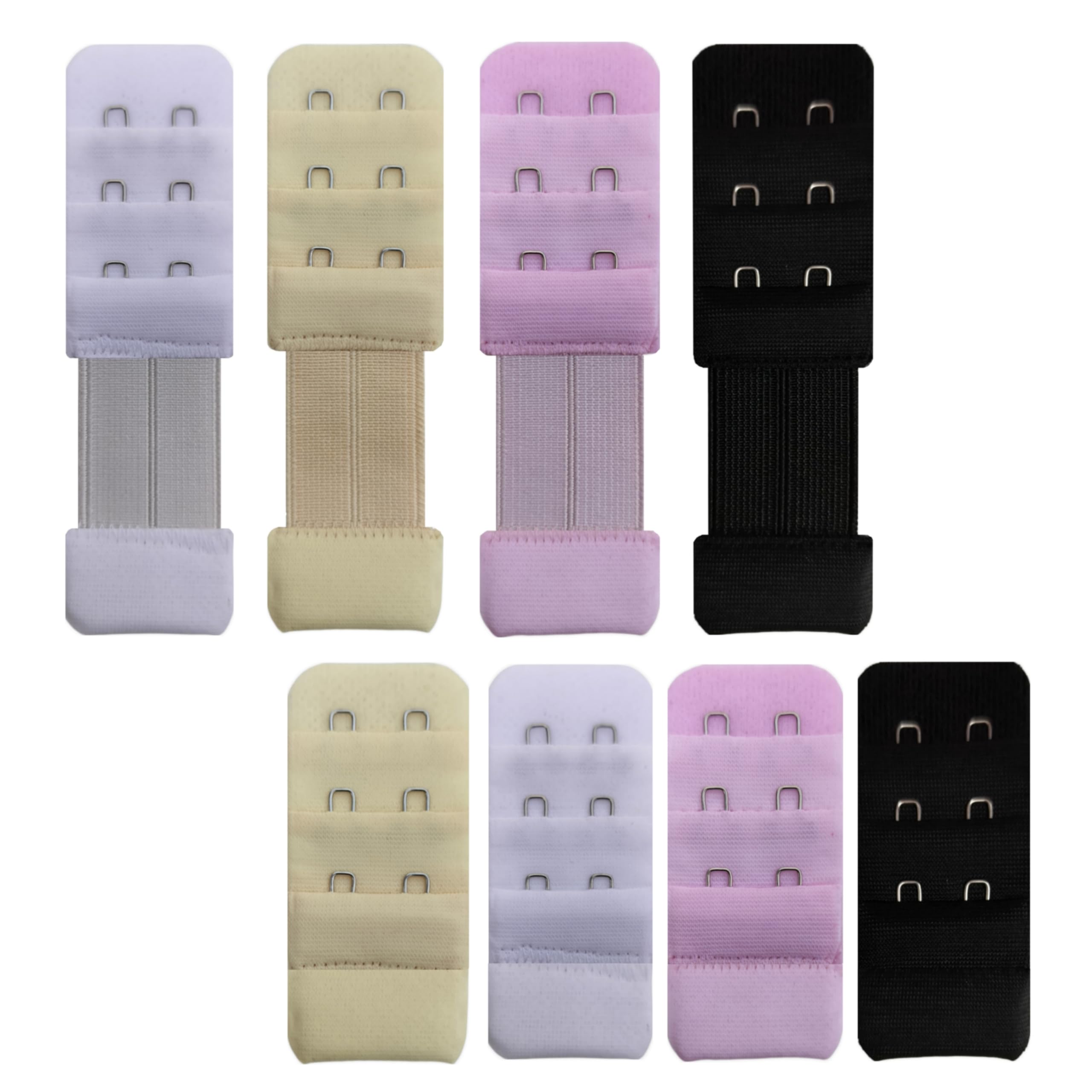 bra extender 2 × 3 hook extender with elastic and with out elastic