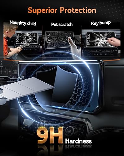 Vista 161 de CDEFG Cristal templado para Chevrolet Silverado/GMC Sierra 2025, pantalla táctil de 13.4 pulgadas, accesorios para Chevy Silverado/Sierra 1500