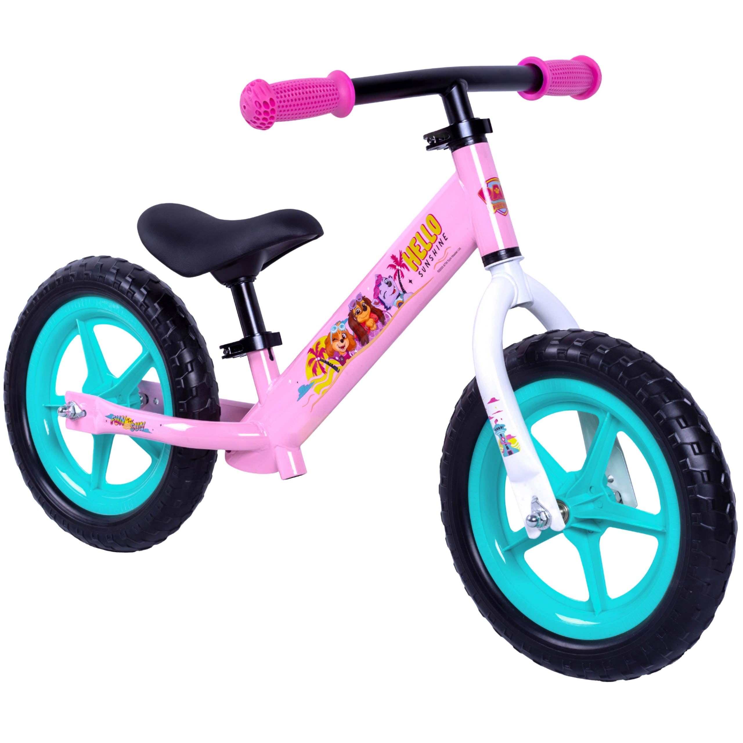 Paw Patrol Bicicletta senza pedali leggera metallo regolabile ruote EVA 11”