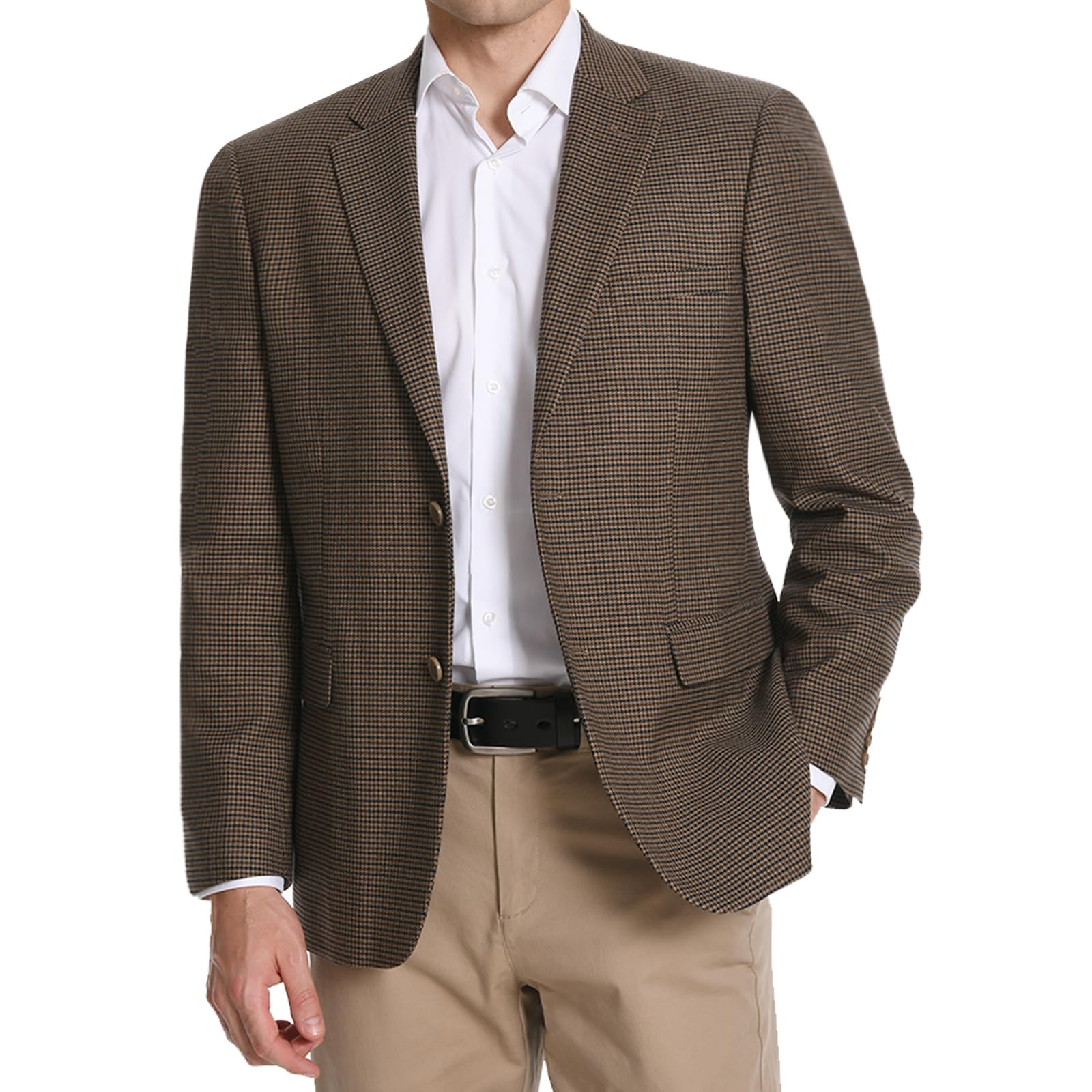 Houndstooth Stretch Blazer