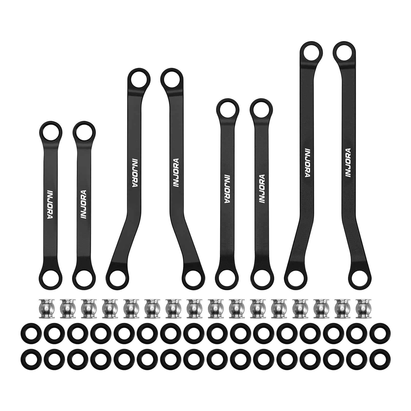 Amazon.com: INJORA Aluminum High Clearance Chassis Links for 1/32